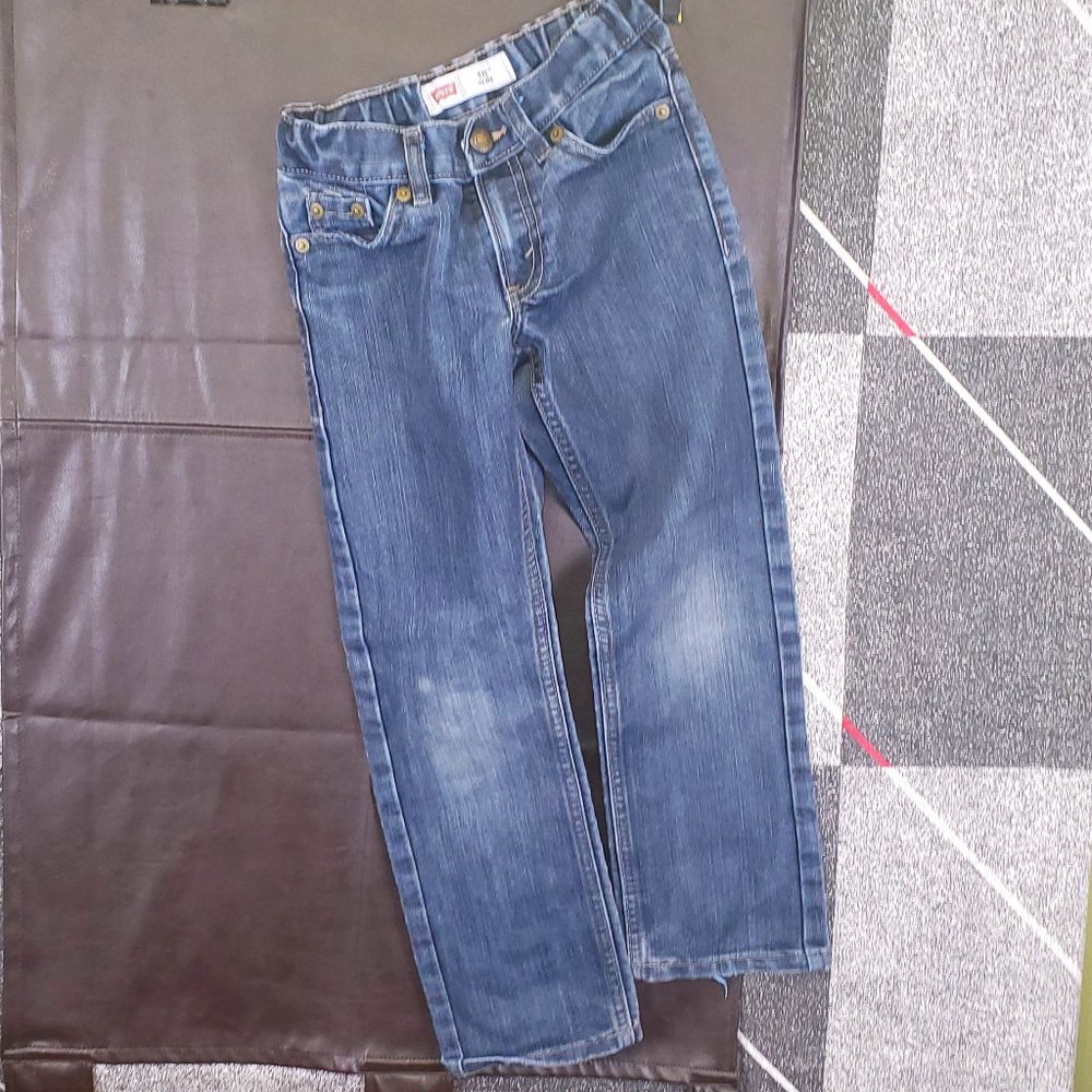 Boys Levi's Jeans 511 Slim Fit Size 7